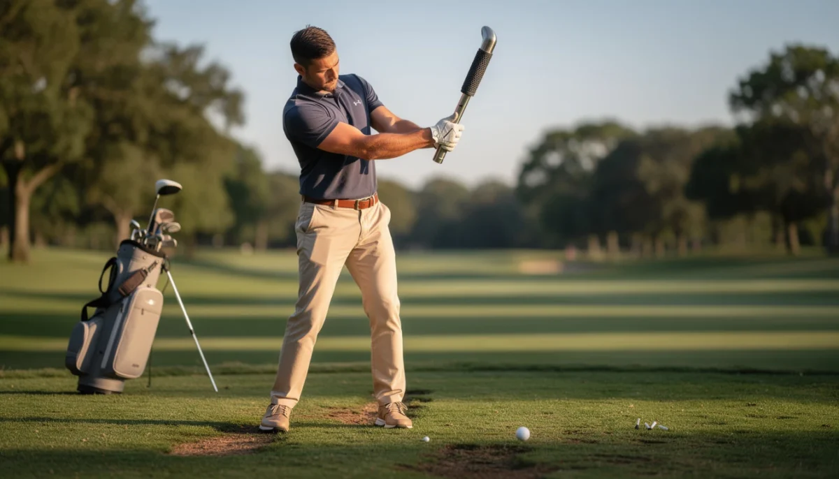 Comment utiliser un outil d’entraînement au golf spécialisé pour perfectionner son swing
